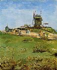 Le Moulin de la Galette by Vincent van Gogh